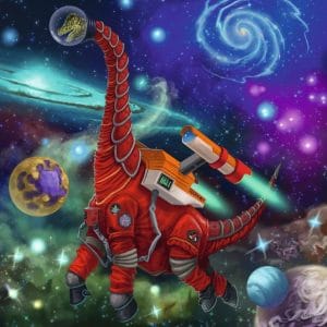 3x49 pcs - Dinosaurs in Space - Image 2