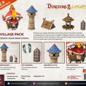 Dungeons & Lasers: The Village Pack - Image 2