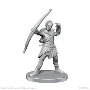 Pathfinder Deep Cuts Miniatures: Elf Hunter & Catfolk Bandit - Image 2