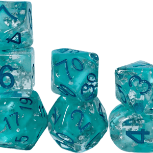 7-Piece RPG Dice Set: Roll 4 Initiative - - Image 2