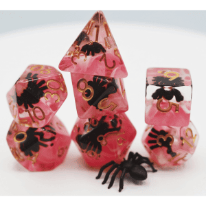 7-Piece RPG Dice Set: Interior Design (Insects/Spiders) - Image 2