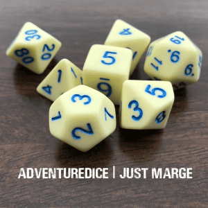 7-Piece RPG Dice Set: People Themed - Image 2