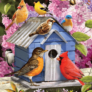 500 pcs - Spring Birdhouse - Image 2