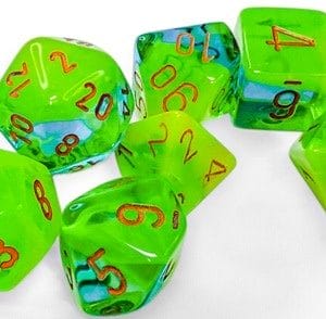7-Piece RPG Dice Set: Menagerie 11 - - Image 2