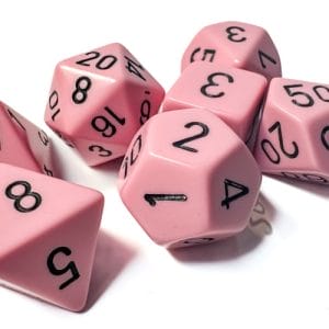 7-Piece RPG Dice Set: Pastel - - Image 2
