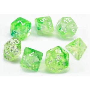 7-Piece RPG Dice Set: Nebula Luminary - - Image 2