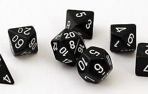 7-Piece RPG Dice Set: Opaque - - Image 2