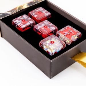 Oversized Risk Dice Set: Token Inclusions (22mm) - Image 2
