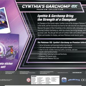 Pokemon TCG - Scarlet & Violet: Cynthia's Garchomp ex Premium Collection - Image 2