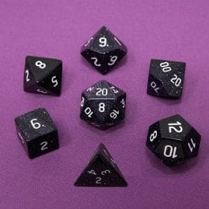 7-Piece RPG Dice Set: Gemstone - - Image 2