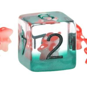 7-Piece RPG Dice Set: Interior Design (Mushrooms) - - Image 3