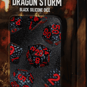 7-Piece RPG Dice Set: Dragon Storm - - Image 3