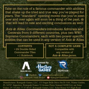 Axis & Allies: Commanders Expansion - Image 3