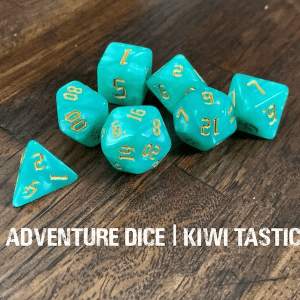 7-Piece RPG Dice Set: Fruit Themed - Image 3