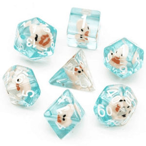 7-Piece RPG Dice Set: Interior Design (Birds) - Image 3