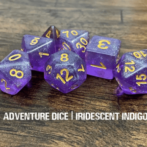 7-Piece RPG Dice Set: Sky Themed - Image 3