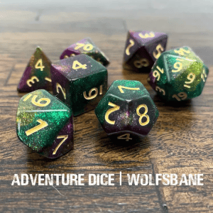 7-Piece RPG Dice Set: Plants - Image 3
