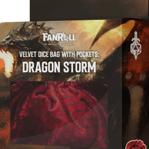 Dice Bag - Velvet with Pockets - - Image 3