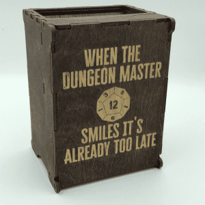 Wooden Dice Tower - Single Piece Folding - Image 3