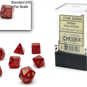 7-Piece Mini RPG Dice Set - Image 3