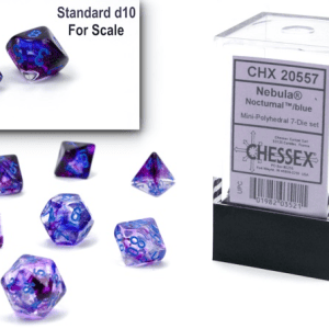 7-Piece Mini RPG Dice Set: Luminary - Image 3