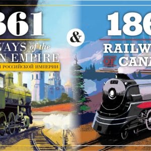 1861 Railways of Russia & 1867 Railways of Canada by Grand Trunk Games - Image 3