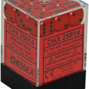 36d6 Dice Block (12mm): Opaque (Assorted Colours) - Image 3