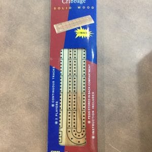 Solid Wood Cribbage Board - Image 3