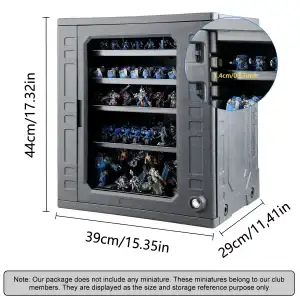 Jucoci: Large Size Miniatures Carrying Storage Case With Light - Image 3