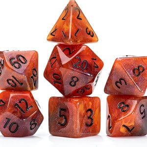 7-Piece RPG Dice Set: Aether - - Image 3