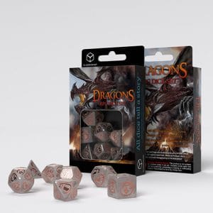 7-Piece RPG Dice Set Dragons: - Image 3