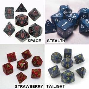 7-Piece RPG Dice Set: Speckled - - Image 3