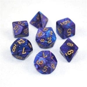7-Piece RPG Dice Set: Lustrous - - Image 3
