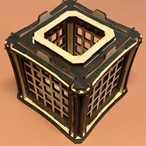 Wooden Dice Jail (Various Colours) - Image 3