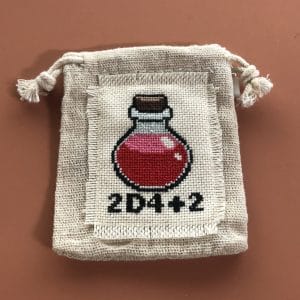 Medium Dice Bag Potion of Charisma - Image 2