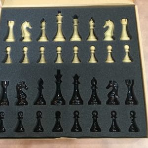 Chess Pieces - Staunton Heavy Weight Plastic (4.3" King) - Image 3