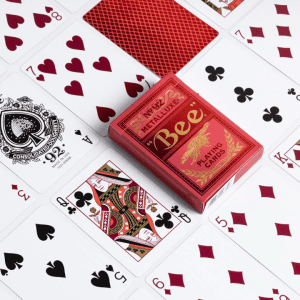 Playing Cards - Bee: Metalluxe Red - Image 3