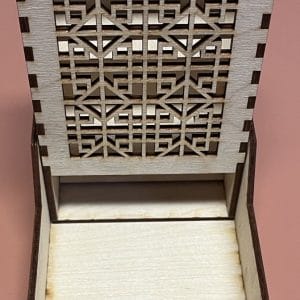 Wooden Dice Tower - 2 Piece - Image 3