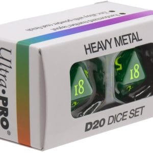 UP Dice Heavy Metal Vivid D20 Set - - Image 3