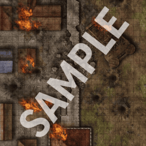 Pathfinder Flip-Mat: Haunted Battlefield - Image 3