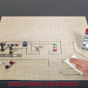 Playmat - Reversible Megamat w/ 1.5" Squares/Hexes - 34.5" x 48" - Image 3