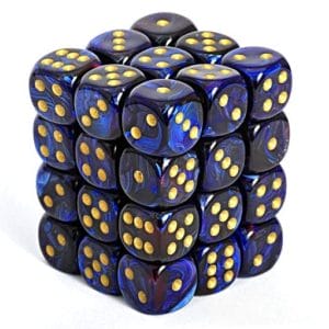 36d6 Dice Block (12mm): Scarab (Assorted Colours) - Image 3