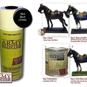 Colour Primer Spray (400 mL) - Matte Black Undercoat - Image 3