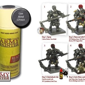 Colour Primer Spray (400 mL) - Gun Metal - Image 3