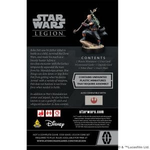 Star Wars: Legion: Boba Fett (Daimyo) Operative Expansion - Image 3