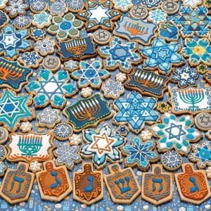 1000 pcs - Hanukkah Cookies - Image 3