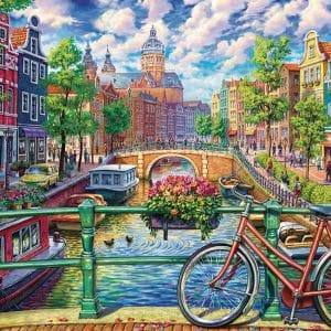 1000 pcs - Amsterdam Canal - Image 3