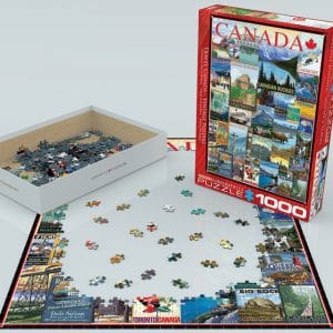 1000 pcs - Travel Canada: Vintage Posters - Image 3