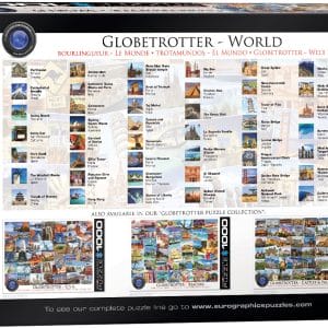 1000 pcs - Globetrotter: World - Image 3