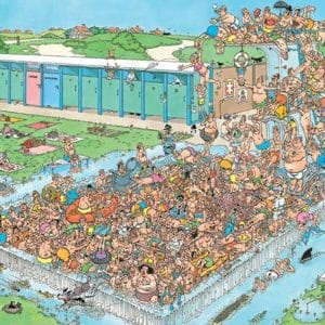 1000 pcs - Jan van Haasteren: Pool Pile-up - Image 3